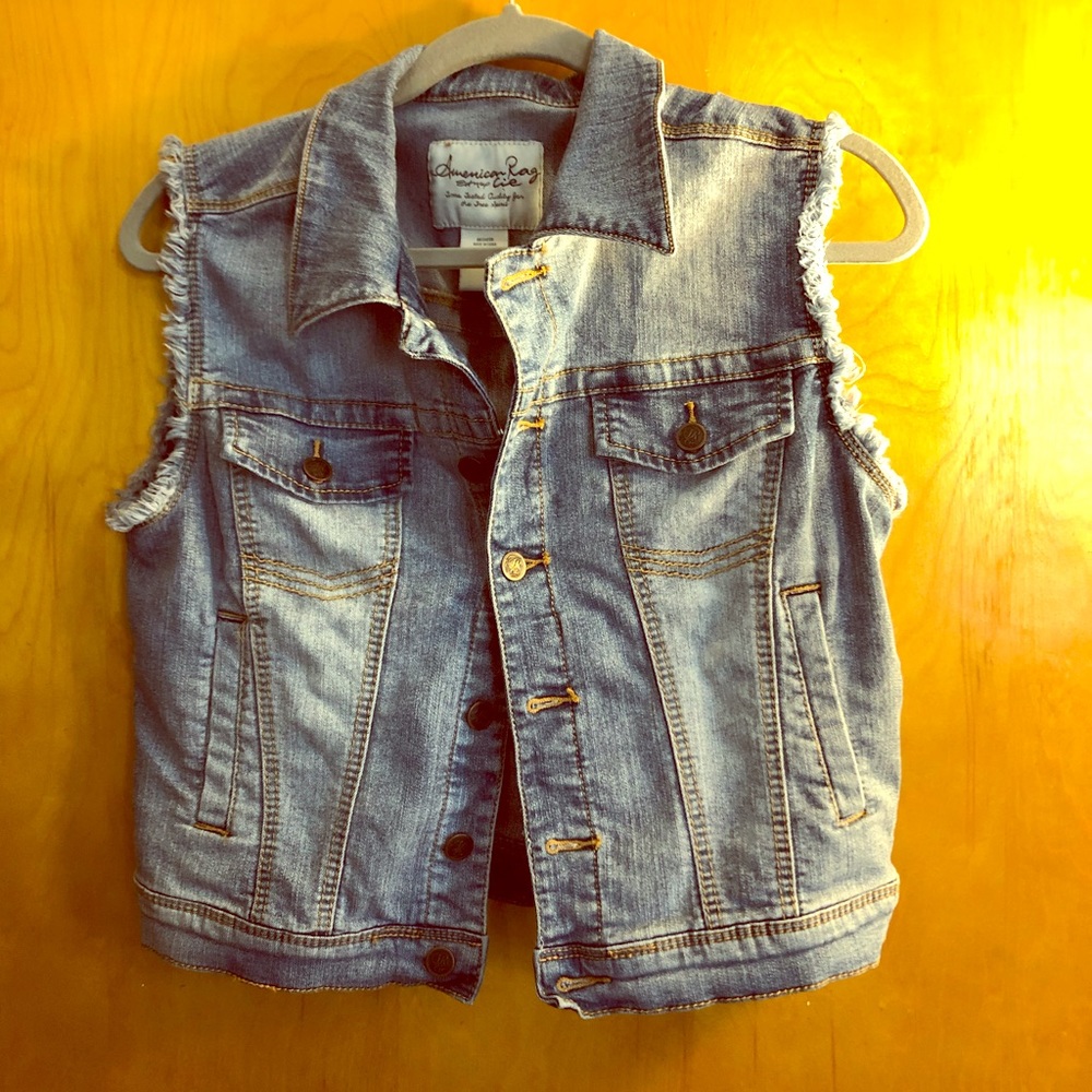 Denim vest